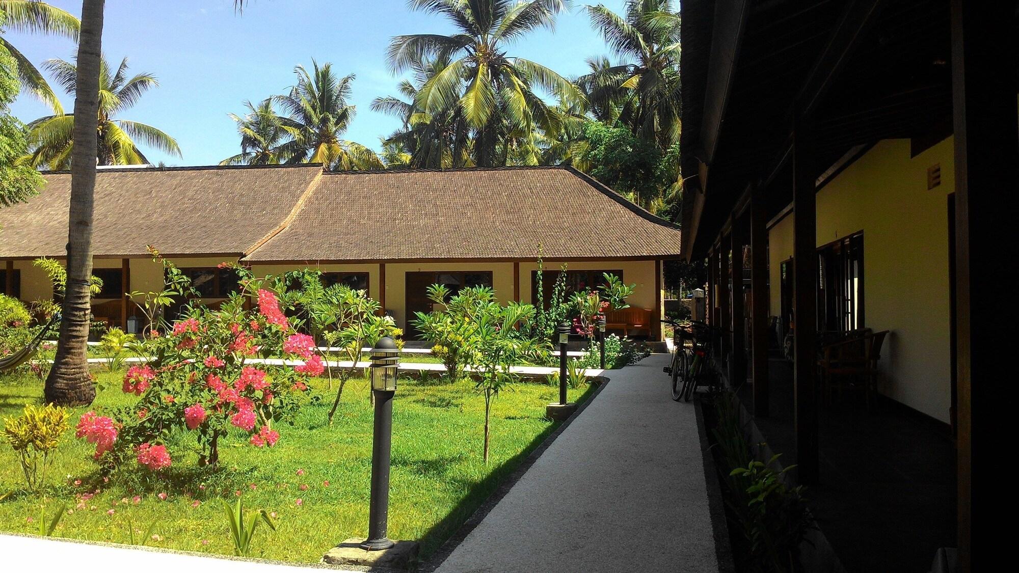 Trawangan Oasis Hotel Quần đảo Gili Ngoại thất bức ảnh