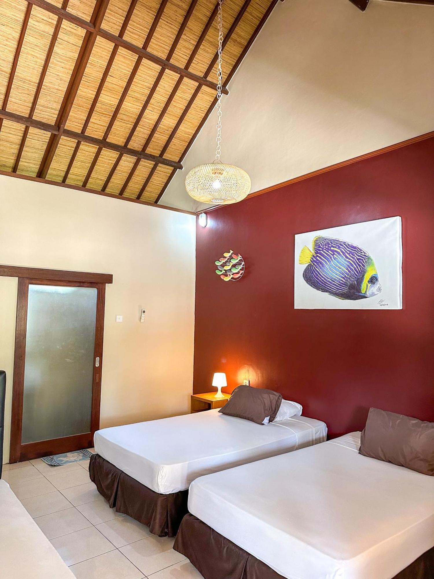 Trawangan Oasis Hotel Quần đảo Gili Ngoại thất bức ảnh