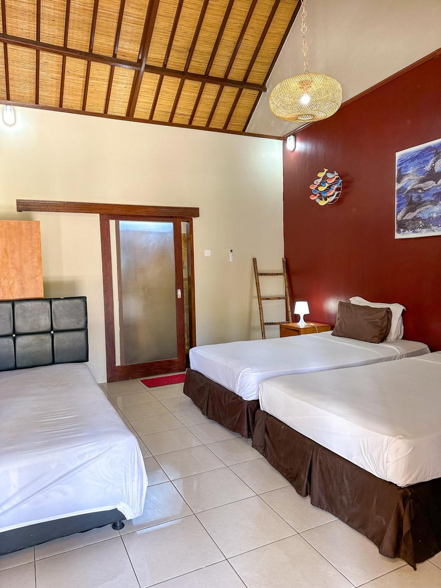 Trawangan Oasis Hotel Quần đảo Gili Ngoại thất bức ảnh