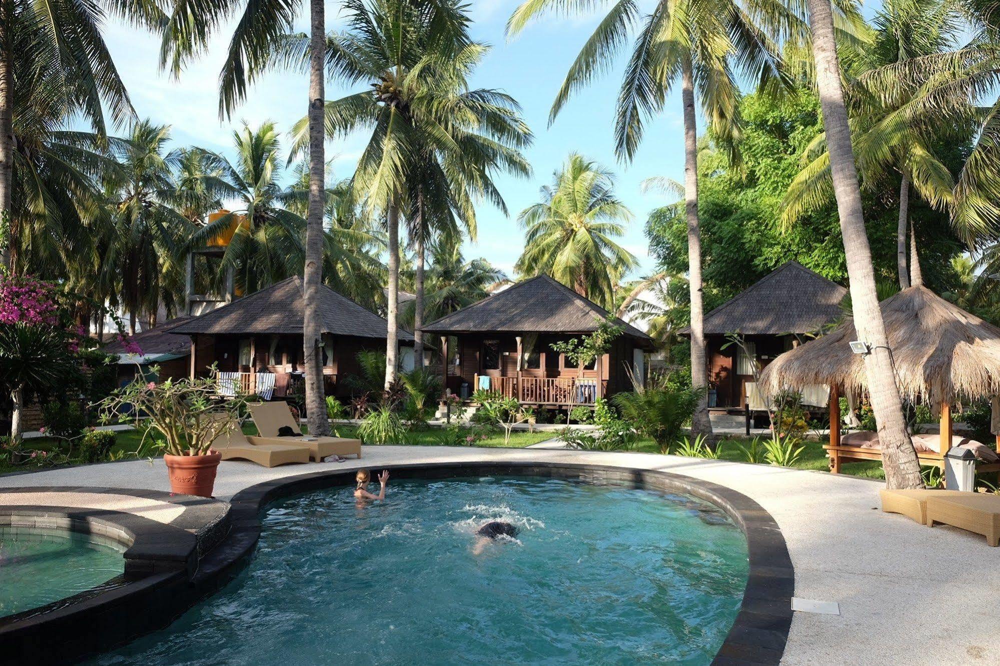 Trawangan Oasis Hotel Quần đảo Gili Ngoại thất bức ảnh
