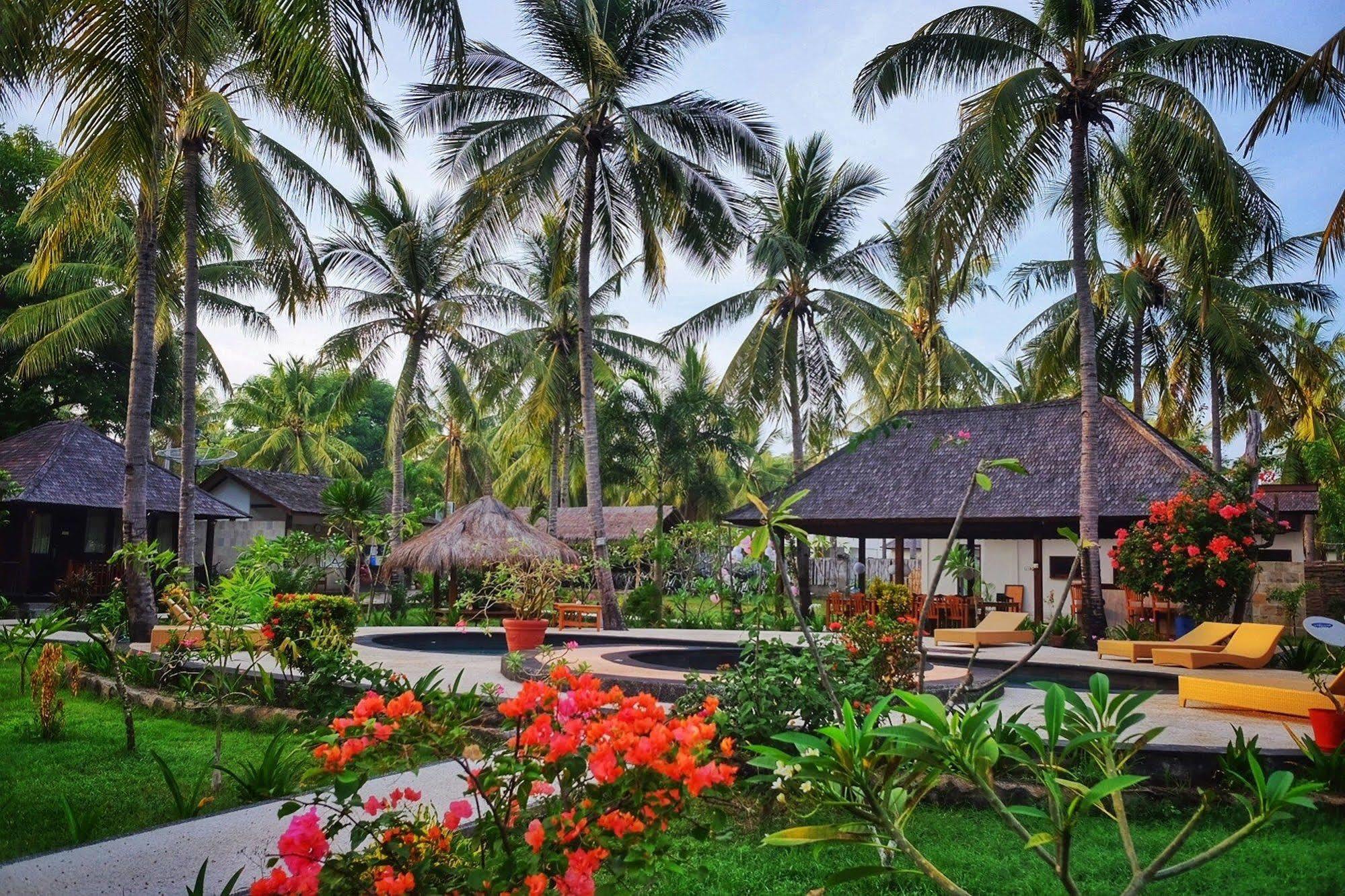 Trawangan Oasis Hotel Quần đảo Gili Ngoại thất bức ảnh